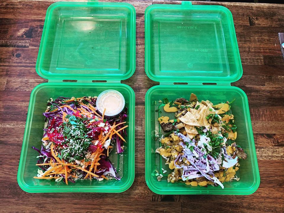 Use a Green Box TO-GO Container - Keep Truckee Green